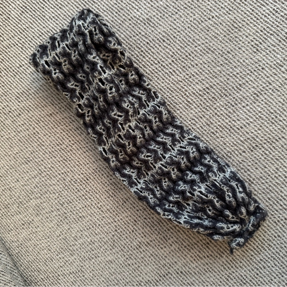 Missoni navy and white headband